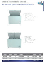 Congelador Horizontal 1 Puerta Abatible Opaca 467 Litros Gama Eco 1110x612x836h mm BD300AF EUTRON - Imagen 2