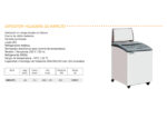 Expositor de Heladería de Congelación 546x725x800h mm IMPACTO INFRIMA - Imagen 2
