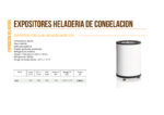 Expositor de Heladería de Congelación 567x567x830h mm ECH INFRIMA - Imagen 2
