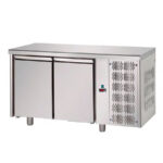 Mesa Refrigerada Acero Inoxidable 2 Puertas Opacas 200 Litros 1460x600x860h mm CSB-600/1500 C PO CISABA