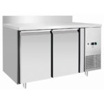 Mesa Refrigerada Acero Inoxidable 2 Puertas Opacas 210 Litros 1420x700x940h mm CSB-700/1500 M PO CISABA