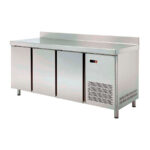 Mesa Refrigerada Acero Inoxidable 3 Puertas Opacas 315 Litros 1870x700x840h mm CSB-700/2000 C PO CISABA