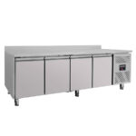 Mesa Refrigerada Acero Inoxidable 4 Puertas Opacas 300 Litros 2360x600x860h mm CSB-600/2500 C PO CISABA