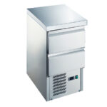 Mesa Refrigerada Acero Inoxidable para Ingredientes 2 Cajones 108 Litros 450x700x875h mm GF803 GASFRIT
