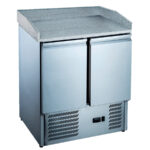 Mesa Refrigerada para Pizza GN 1/1 - 2 Puertas Opacas 2 Estantes 320 Litros 900x700x1010h mm GFX60N GASFRIT