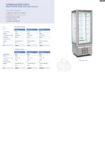 Armario Expositor de Congelación Acero Inoxidable para Pastelería 420 Litros 1 Puerta de Cristal 6 Estantes 700x655x1900h mm CSB 420 NV4 CISABA - Imagen 2