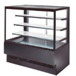 Vitrina Expositora Refrigerada para Pastelería Cristal Recto 380 Litros 3 Estantes 1505x763x849h mm CSB-EVOK150 CISABA