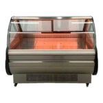 Vitrina Expositora Refrigerada para Charcutería y Carnicería Cristal Curvo 600 Litros 2000x1050x1200h mm GFQ02 GASFRIT