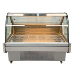 Vitrina Expositora Refrigerada para Charcutería y Carnicería Cristal Curvo 450 Litros 1500x1050x1200h mm GTB03 GASFRIT