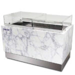 Vitrina Expositora Refrigerada para Pastelería Cristal Recto con Reserva 1750x750x1180h mm MARSELLA200 INFRIMA