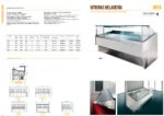 Vitrina Expositora de Congelación con Reserva para Heladería 18 Cubetas Cristal Recto 1500x1130x1200h mm O18 INFRIMA - Imagen 2