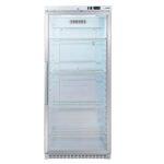 Armario Expositor Refrigerado 1 Puerta de Cristal 4 Estantes 511 Litros 780x740x1865h mm MAR 600 PV BL Corequip