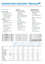 Armario Expositor Refrigerado 386 Litros 1 Puerta de Cristal 4 Estantes 590x645x1860h mm ARV 430 CS PV Corequip - Imagen 2