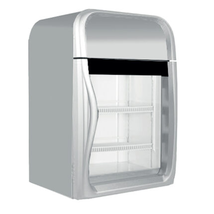 Armario Expositor de Congelación Blanco 1 Puerta de Cristal 4 Estantes 100 Litros 600x605x940h mm SD-100 EUTRON