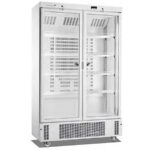 Armario Expositor Refrigerado 765 Litros 2 Puertas de Cristal 4 Estantes 1180x645x1980h mm ARV 800 CS PV Corequip