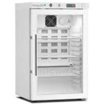 Armario Refrigerado para Farmacia 52 Litros 1 Puerta de Cristal 3 Estantes 450x470x740h mm MPRA66 G Corequip