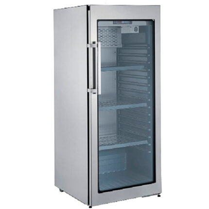 Armario de Maduración de Carne 1 Puerta de Cristal 480 Litros 3 Estantes 700x810x1662h mm RTB-480B EUTRON