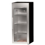 Armario de Maduración de Carne 1 Puerta de Cristal 496 Litros 3 Estantes 700x750x1665h mm MC-1000 EUTRON