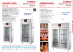 Armario de Maduración de Carne de Acero Inoxidable Gris 2 Puertas de Cristal 4 Estantes 1440x800x2020h mm MT3 INFRIMA - Imagen 2