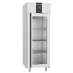 Armario de Refrigeración de Acero Inoxidable 1 Puerta de Cristal con 3 Estantes 485 Litros 700x810x2050h mm ARV7001 GNF Corequip