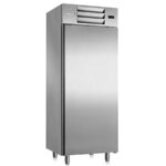 Armario de Refrigeración de Acero Inoxidable para Panadería 4 Estantes 1 Puerta Opaca 544 Litros 750x750x1995h mm ATG 600 A PO Corequip