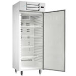 Armario de Refrigeración de Acero Inoxidable para Panadería 4 Estantes 1 Puerta Opaca 544 Litros 750x750x1995h mm ATG 600 PO Corequip