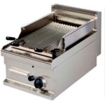 Barbacoa a Gas Piedra Volcánica Sobremesa Gama 600 - 400x600x290h mm GGL604EUT EUTRON