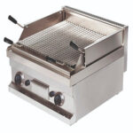 Barbacoa a Gas Piedra Volcánica Sobremesa Gama 600 - 600x600x290h mm GGL606EUT EUTRON