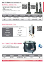 Batidora Helado y Bebidas Doble 1 + 1 Litros 360x170x515h mm 1767 EUTRON - Imagen 2