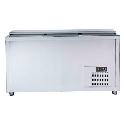 Botellero en Acero Inoxidable 2 Puertas Correderas 169 Litros 1014x550x850h mm ERA 1000 Corequip