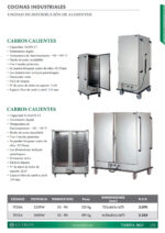 Carro Caliente 1 Puerta Opaca 10 Bandejas GN 2/1 - 540x660x1100h mm 7030A EUTRON - Imagen 2