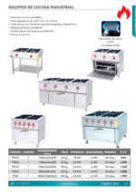 Cocina Eléctrica 2 Fuegos Modular 1000x640x850h mm 7921E EUTRON - Imagen 2