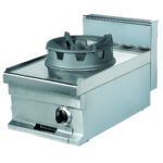 Cocina Wok a Gas 1 Fuego Sobremesa Gama 700 - 400x700x290h mm WR711-S EUTRON