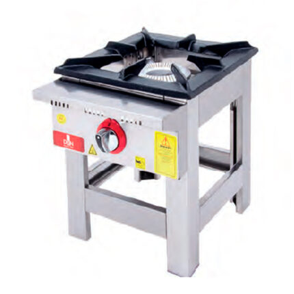 Cocina a Gas 1 Fuego Modular 400x500x550h mm 7925E EUTRON