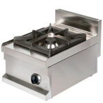 Cocina a Gas 1 Fuego Sobremesa Gama 600 - 400x600x265h mm 6003A EUTRON