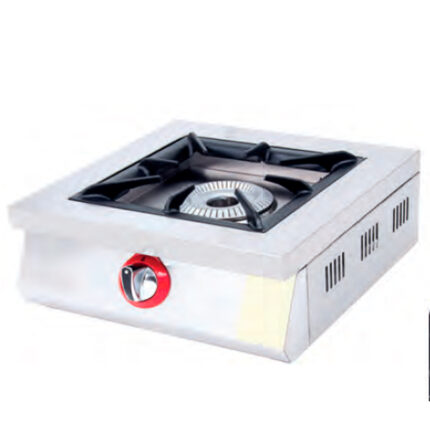 Cocina a Gas 1 Fuego Sobremesa 450X490X200h mm 7927E EUTRON