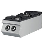 Cocina a Gas 2 Fuegos Sobremesa Gama 900 - 400x900x300h mm 9315E EUTRON