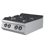 Cocina a Gas 4 Fuegos Sobremesa Gama 900 - 800x900x300h mm 9316E EUTRON