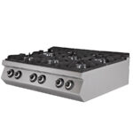 Cocina a Gas 6 Fuegos Sobremesa Gama 900 - 1200x900x300h mm 9317E EUTRON