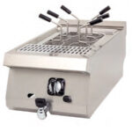 Cuece Pasta Eléctrica con Grifo de Vaciado 10 Litros Sobremesa Gama 630 - 400x630x300h mm 6361DEUT EUTRON