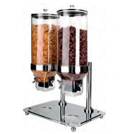 Dispensador Doble de Cereales 18 Litros 440x340x700h mm 2569 EUTRON
