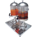 Dispensador de Bebidas Doble 8 + 8 Litros 400x610x525h mm 1762 EUTRON