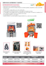 Exprimidor de Naranjas Automático 20 Naranjas por Minutos 400x300x780h mm 1771S EUTRON - Imagen 2