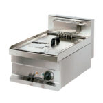 Freidora Eléctrica con Grifo de Vaciado 1 Cuba 11 Litros Sobremesa Gama 700 - 400x700x265h mm EF711-S EUTRON