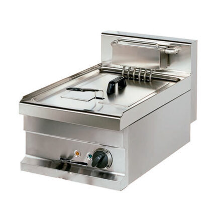 Freidora Eléctrica con Grifo de Vaciado 1 Cuba 11 Litros Sobremesa Gama 700 - 400x700x265h mm EF711-S EUTRON