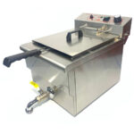 Freidora Eléctrica con Grifo de Vaciado 1 Cuba 12 Litros Sobremesa 360x550x400h mm 1620 EUTRON