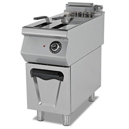 Freidora Eléctrica con Grifo de Vaciado 1 Cuba 24 Litros Modular Gama 900 - 400x900x850h mm 9330E EUTRON