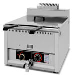 Freidora a Gas con Grifo de Vaciado 1 Cuba 17 Litros Sobremesa 505X580X480h mm 1612 EUTRON