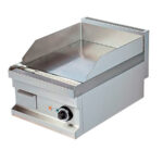 Fry Top Eléctrica Placa Lisa Acero al Carbono Sobremesa Gama 700 - 400x700x265h mm EG711-S EUTRON