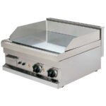 Fry Top Eléctrica Placa Lisa Acero al Carbono Sobremesa Gama 700 - 400x700x265h mm EG721-S EUTRON